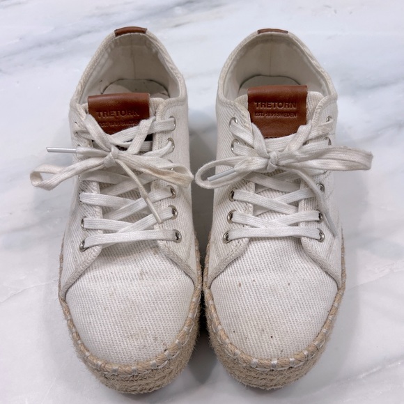 Tretorn Eve Espadrille Flatform Sneaker, size 7.5 - Picture 5 of 8